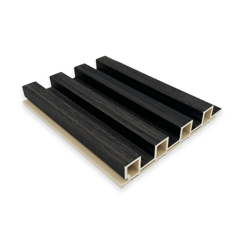High Quality Indoor Decoration Wpc Wooden Plastic Composite Wpc Fluted Wall Panel