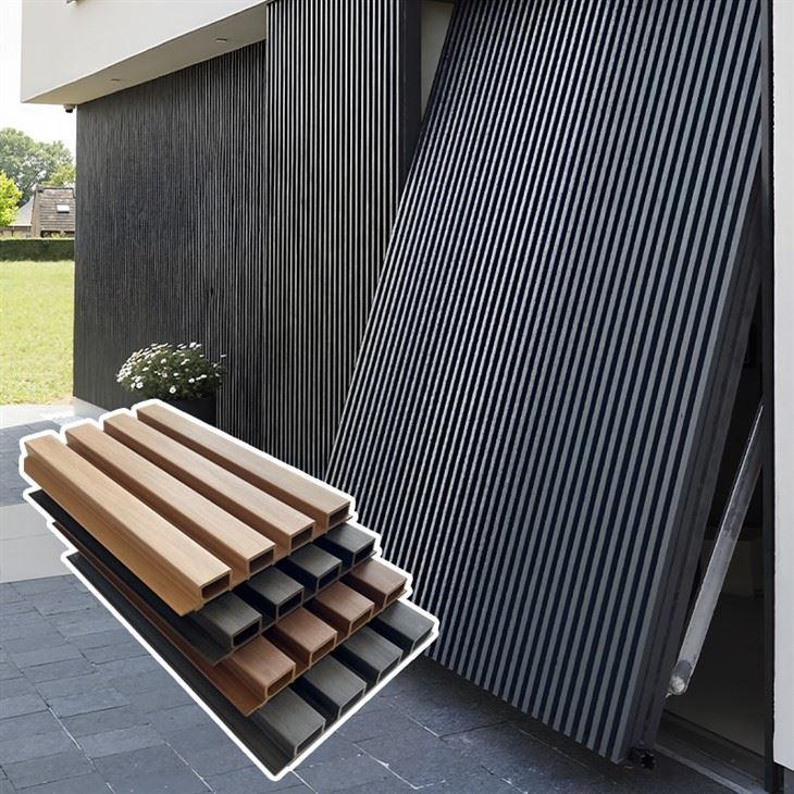 Outdoor ASA Wall Panel Long Lasting Exterior Decoration Solution